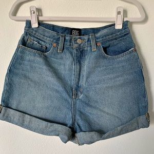 BDG - Denim High-Wasted Mom Short